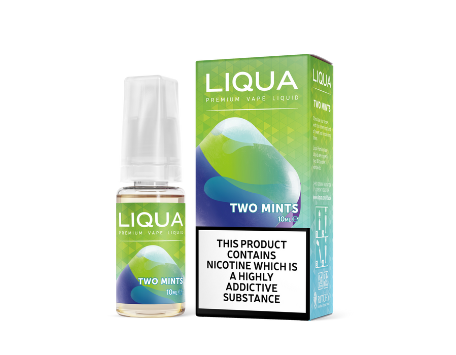 LIQUA Two Mints 10ml E-Liquid Vapesdirect LIQUA Two Mints 10ml E-Liquid Vapesdirect
