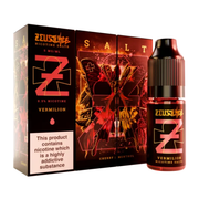 Zeus Juice Vermillion 10ml Nic Salts - vapesdirect