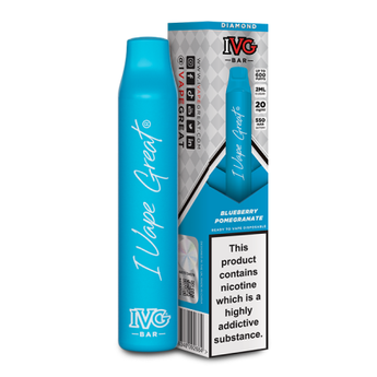 IVG Diamond Disposable Air Bar - Blueberry Pomegranate - vapesdirect