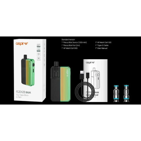 Aspire Flexus Blok Pod Kit Vapesdirect Aspire Flexus Blok Pod Kit Vapesdirect