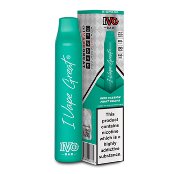 IVG Diamond Disposable Air Bar - Kiwi Passionfruit Guava - vapesdirect