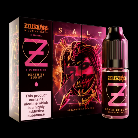 Zeus Juice Nic Salt - Death By Bunny - vapesdirect