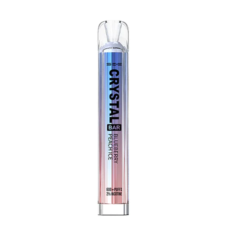 SKE Crystal Disposable Vape Bar - Blueberry Peach Ice - Vapesdirect