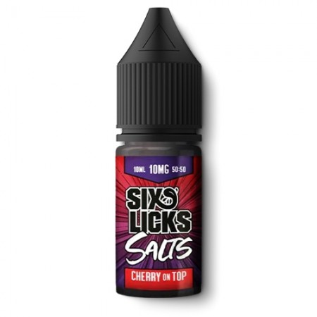Six Licks Nic Salt Eliquid - Cherry On Top