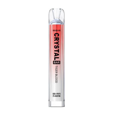 SKE Crystal Disposable Vape Bar - Tiger Blood - Vapesdirect
