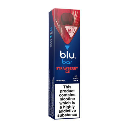 Blu Bar by MyBlu Strawberry Ice - Vapesdirect