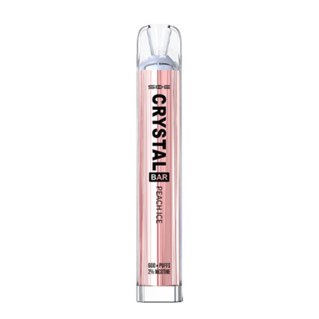 SKE Crystal Disposable Vape Bar - Peach Ice - Vapesdirect