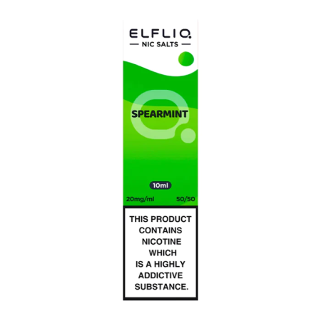 ElfLiq ELiquid By Elf Bar 10ml Spearmint - Vapesdirect
