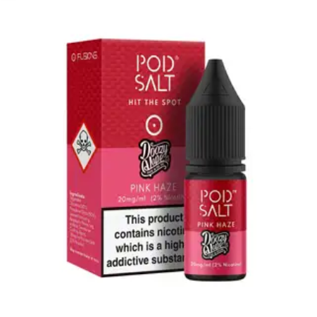 Pod Salts Fusions - Pink Haze 10ml Nic Salt Eliquid - vapesdirect