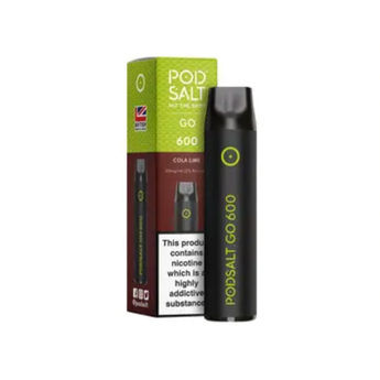 Pod Salt Go 600 Puff Bar - Cola Lime - vapesdirect