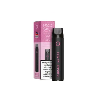 Pod Salt Go 600 Puff Bar - Pink Lemonade - vapesdirect