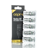 Aspire Nautilus AIO Nic Salt Coil Replacements 5 Pack - vapesdirect