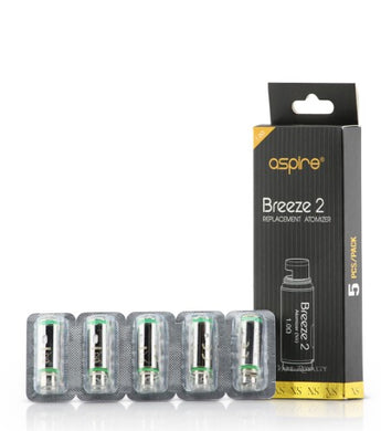 Aspire Breeze / Breeze 2 Replacement Coils 5 Pack - vapesdirect