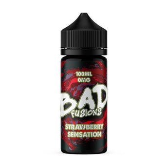 Bad Juice Fusions Strawberry Sensation 100ml Shortfill - vapesdirect