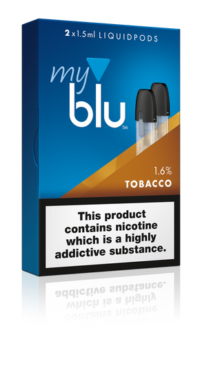 MyBlu E-Liquid Pod Tobacco - vapesdirect