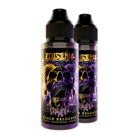 Zeus Juice Shortfill - Black Reloaded - vapesdirect