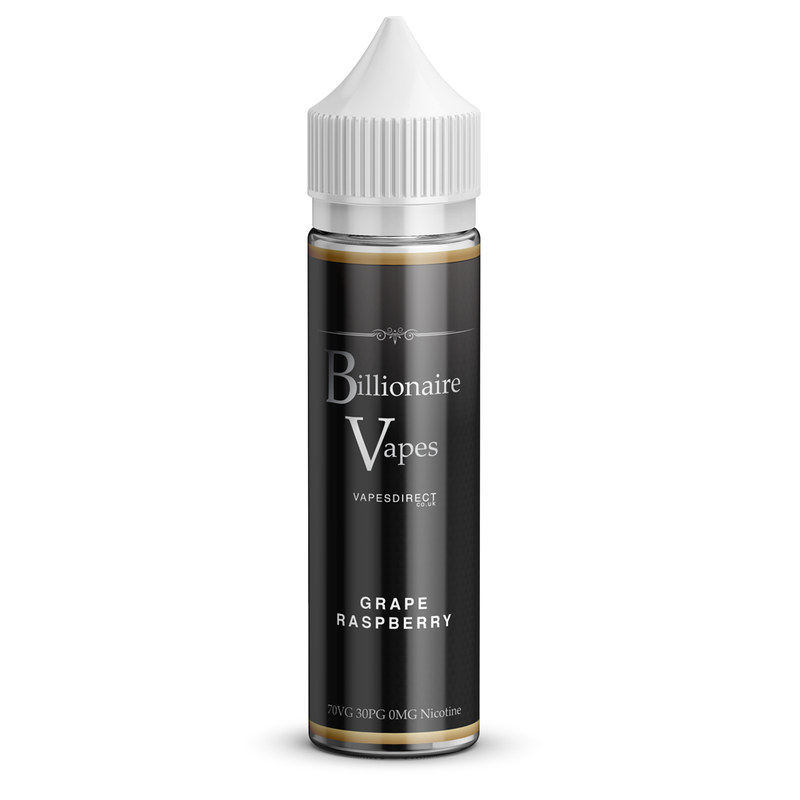 Billionaire Vapes 50ml Shortfill Grape and Raspberry - vapesdirect