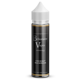 Billionaire Vapes 50ml Shortfill Coconut Macaroon - vapesdirect