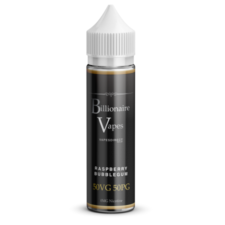 Billionaire Vapes 50/50 Shortfill Raspberry Bubblegum - vapesdirect