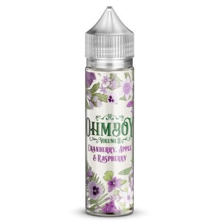 Cranberry, Apple and Raspberry Shortfill by Ohm Boy Volume 2 - vapesdirect