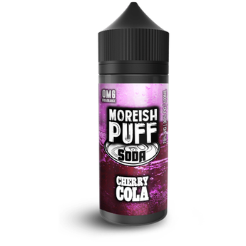 Moreish Puff Soda 50ml Shortfill - Cherry Cola - vapesdirect