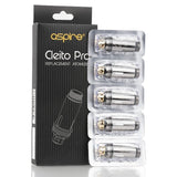 Aspire Cleito Pro Replacement Coils 5 Pack - vapesdirect