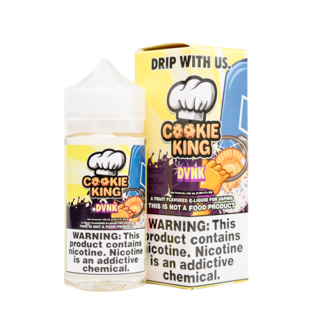 Cookie King Eliquid Shortfill DVNK - vapesdirect