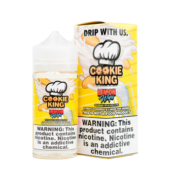 Cookie King Eliquid Shortfill Lemon Wafer - vapesdirect
