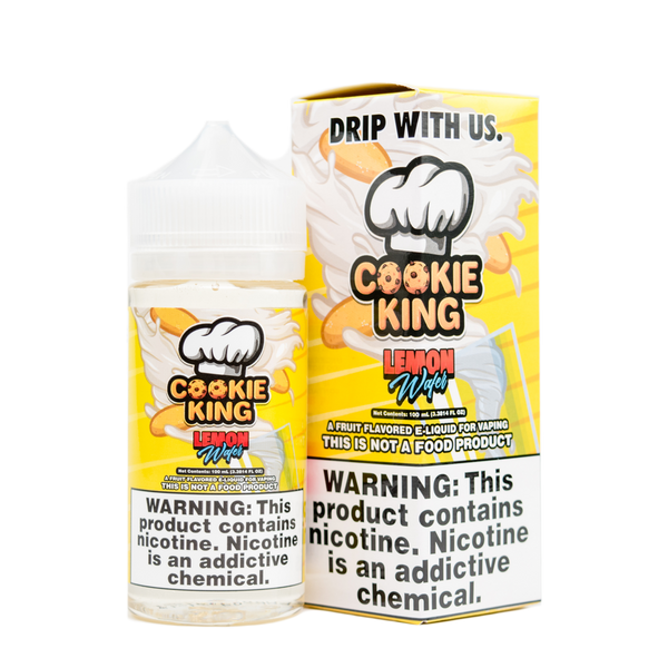 Cookie King Eliquid Shortfill Lemon Wafer - vapesdirect