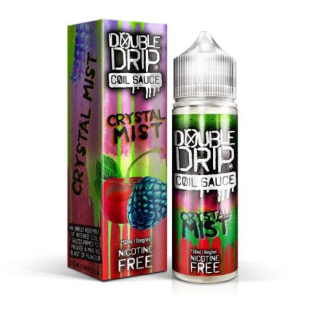 Double Drip Crystal Mist ShortFill E-Liquid 50ml - vapesdirect