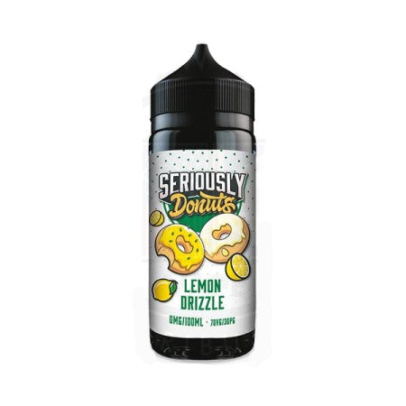 Doozy Seriously Donuts 100ml Shortfill Lemon Drizzle - vapesdirect