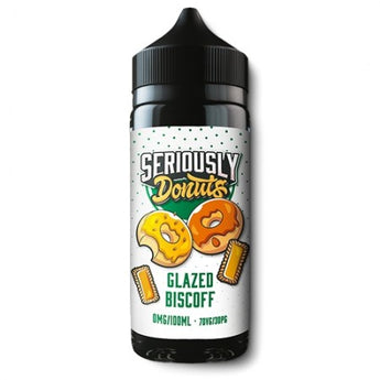 Doozy Seriously Donuts 100ml Shortfill Glazed Biscoff - vapesdirect