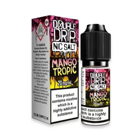 Double Drip Nic Salts Eliquid Mango Tropic - Vapesdirect