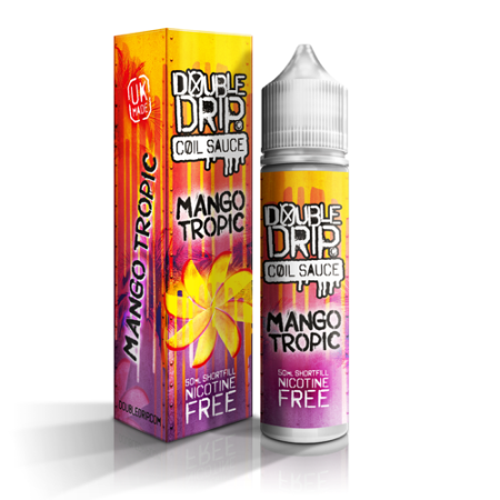 Double Drip Mango Tropic Short Fill E-Liquid 50ml - vapesdirect
