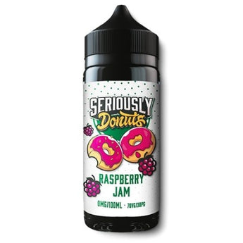 Doozy Seriously Donuts 100ml Shortfill Raspberry Jam - vapesdirect