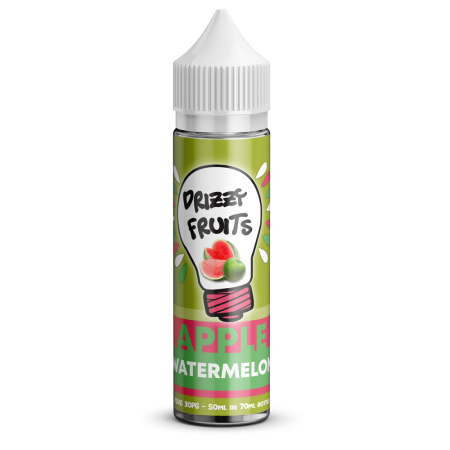 Drizzy Fruits 50ml Shortfill Apple Watermelon - vapesdirect