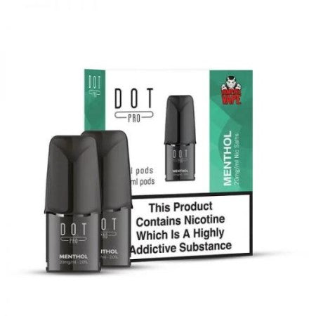 Dot Pro Replacement Pod 20mg - Menthol - vapesdirect