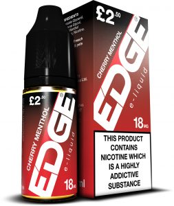 Edge Eliquid Cherry Menthol Vapesdirect Edge Eliquid Cherry Menthol Vapesdirect