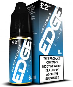 Edge Eliquid British Tobacco Vapesdirect Edge Eliquid British Tobacco Vapesdirect