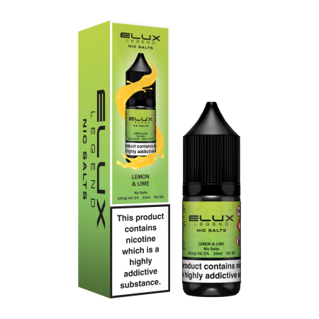 Elux Nic Salt E-liquid - Lemon and Lime