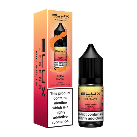 Elux Nic Salt E-liquid - Triple Mango