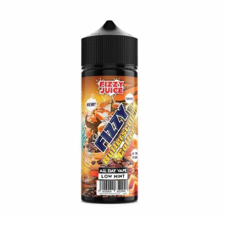 Fizzy Juice Eliquid Shortfill 100ml -Butterscotch Coffee - vapesdirect