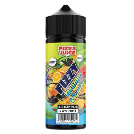 Fizzy Juice Eliquid Shortfill 100ml -Orange Licorice - vapesdirect
