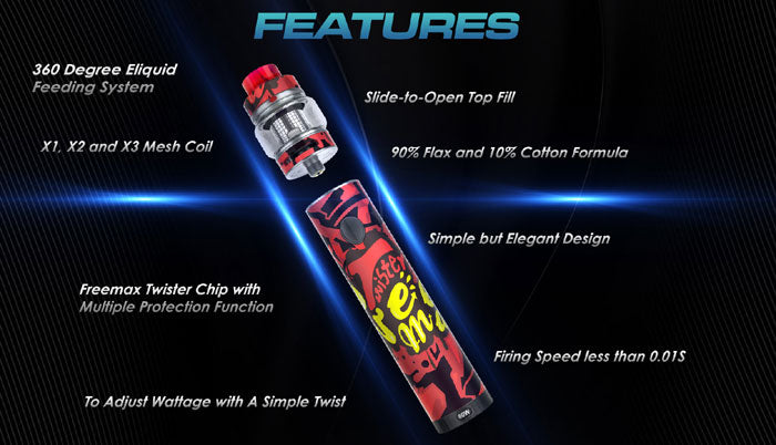 Freemax Twister 80W Kit - vapesdirect
