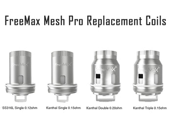 FreeMax Mesh Pro Replacement Coils 3 Pack - vapesdirect