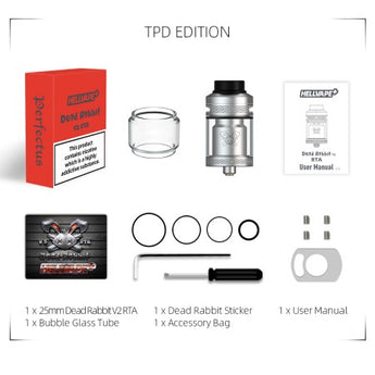 Hellvape Dead Rabbit V2 RTA Tank - Free UK Delivery - vapesdirect