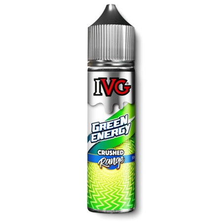 IVG Crushed Range 50ml Shortfill - Green Energy - vapesdirect