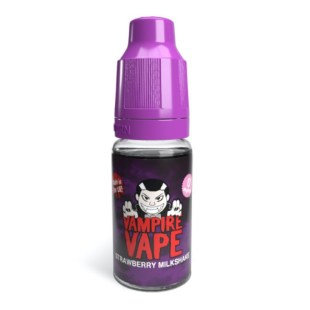 Vampire Vape Strawberry Milkshake E-Liquid 10ml - Vapesdirect