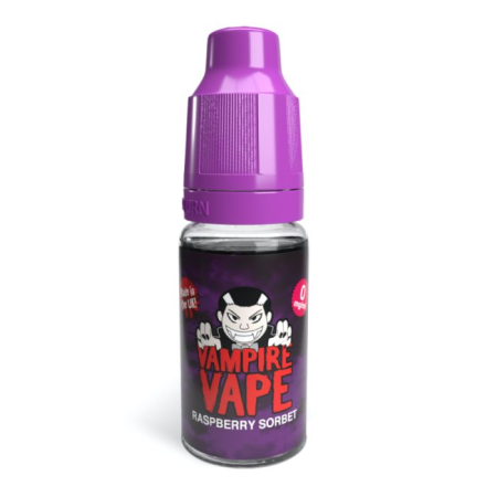 Vampire Vape Raspberry Sorbet E-Liquid 10ml - Vapesdirect
