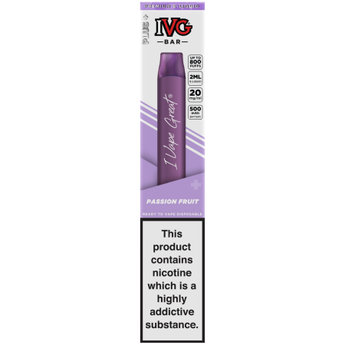 IVG Disposable Air Bar Plus- Passion Fruit - vapesdirect
